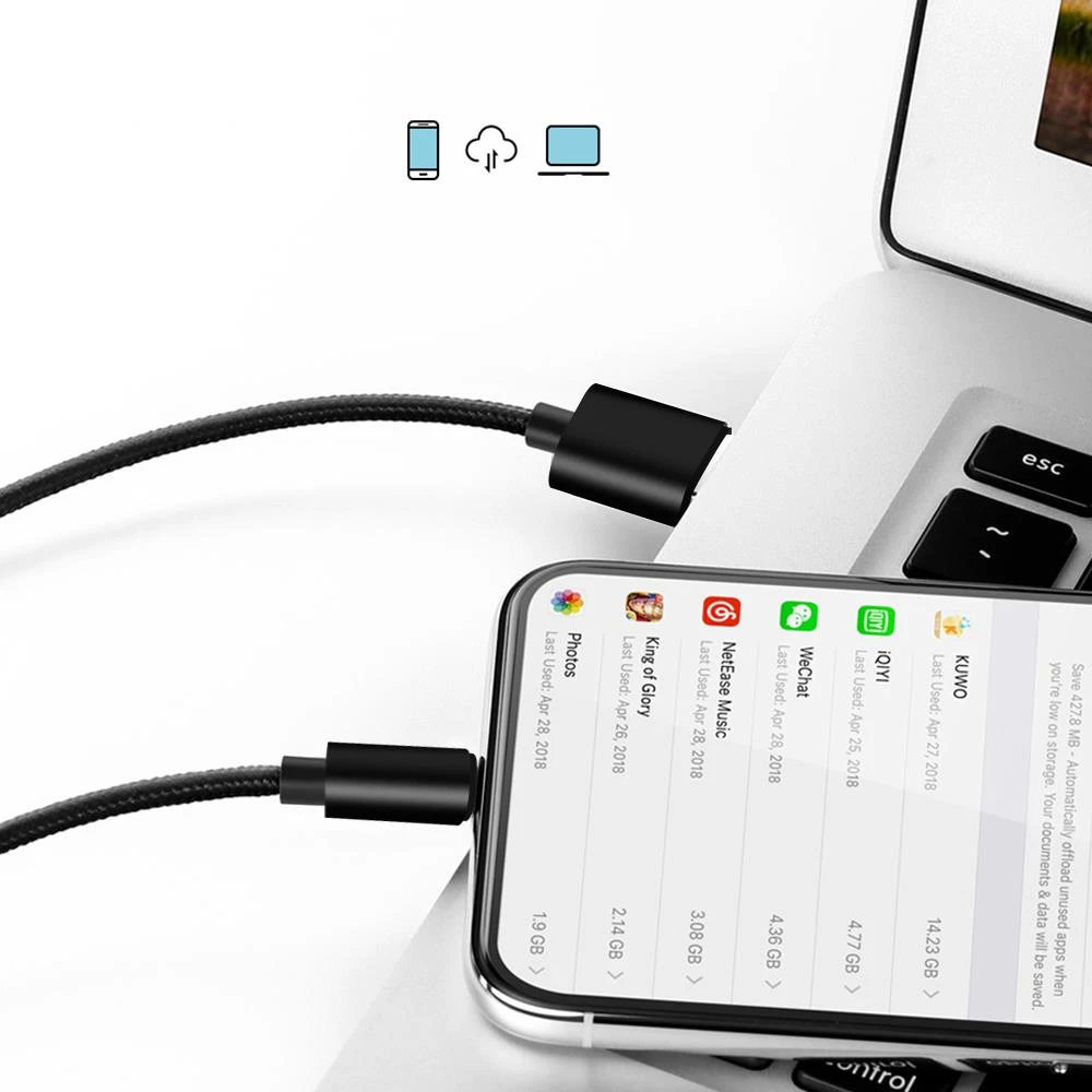 C89 Data Cable MFI Certified 3ft iphone Charger-SX001-04