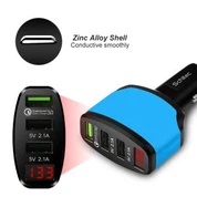 Led zaslon 3.0 USB punjač za automobil