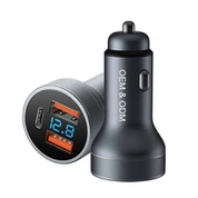 Brzi punjač 2 ulaza USB auto punjač