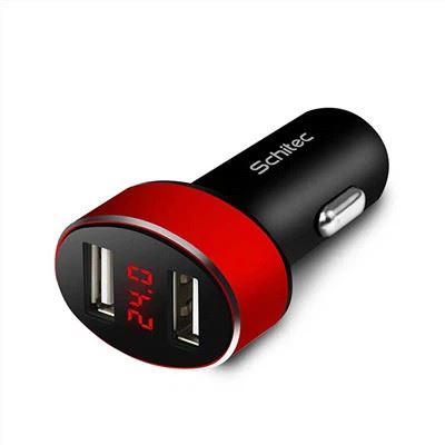 Prijenosni auto punjač s dva USB priključka