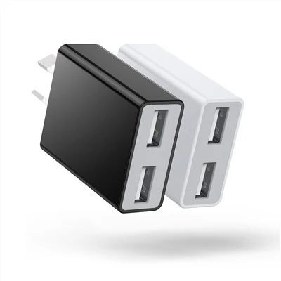 Ce Fcc Rohs certificirani dvostruki USB zidni punjač visoke kvalitete 2a