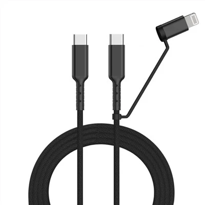 2 u 1 podatkovni kabel dobre kvalitete TypeC i Lightning
