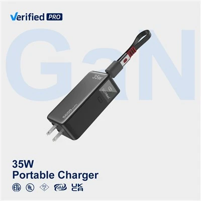 Schitec 5000mAh punjač za putovanja